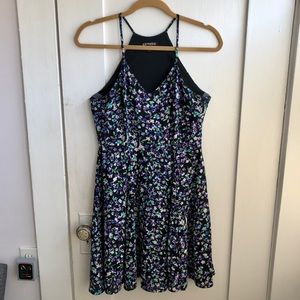 Express Floral Cocktail Dress